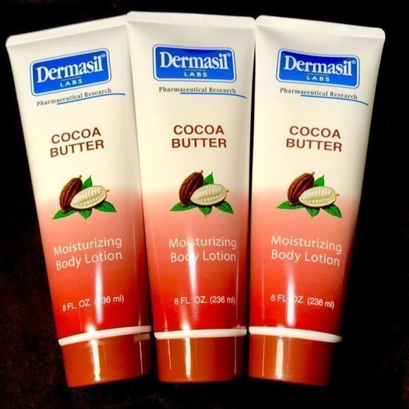 Dermasil Other - 3 Tubes Dermasil Cocoa Butter Lotion‎ (8oz)